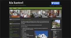 Desktop Screenshot of kia-kasteel.co.za