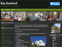 Tablet Screenshot of kia-kasteel.co.za